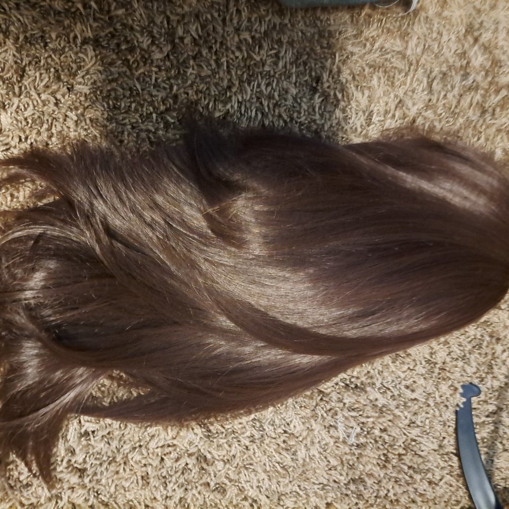 Beautiful layered front lace wig